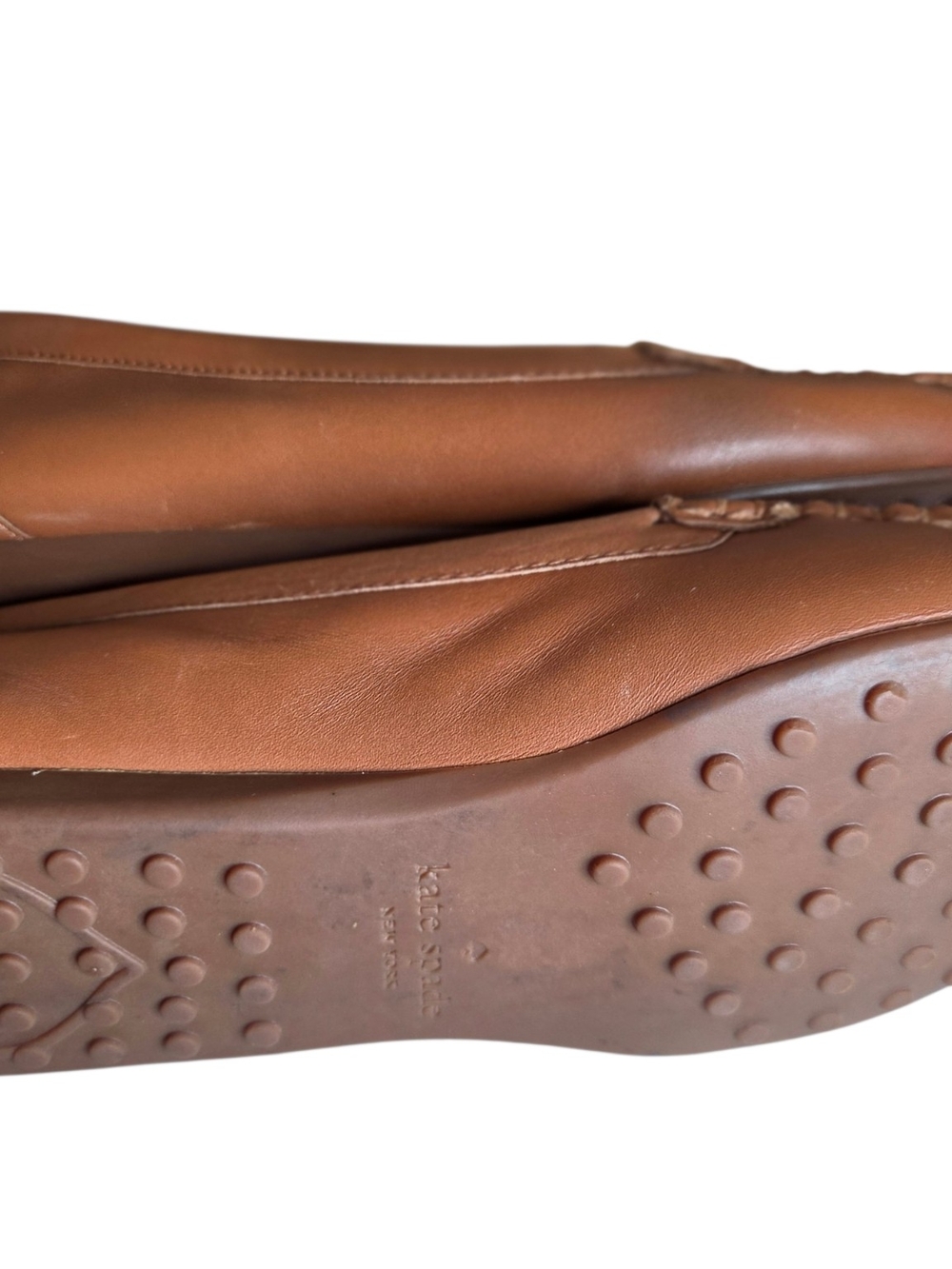 KATE SPADE "CORRIE" WOMEN'S LOAFERS W/ Gold Tag Logo Good Pre-owned Condition - Picture 7 of 15